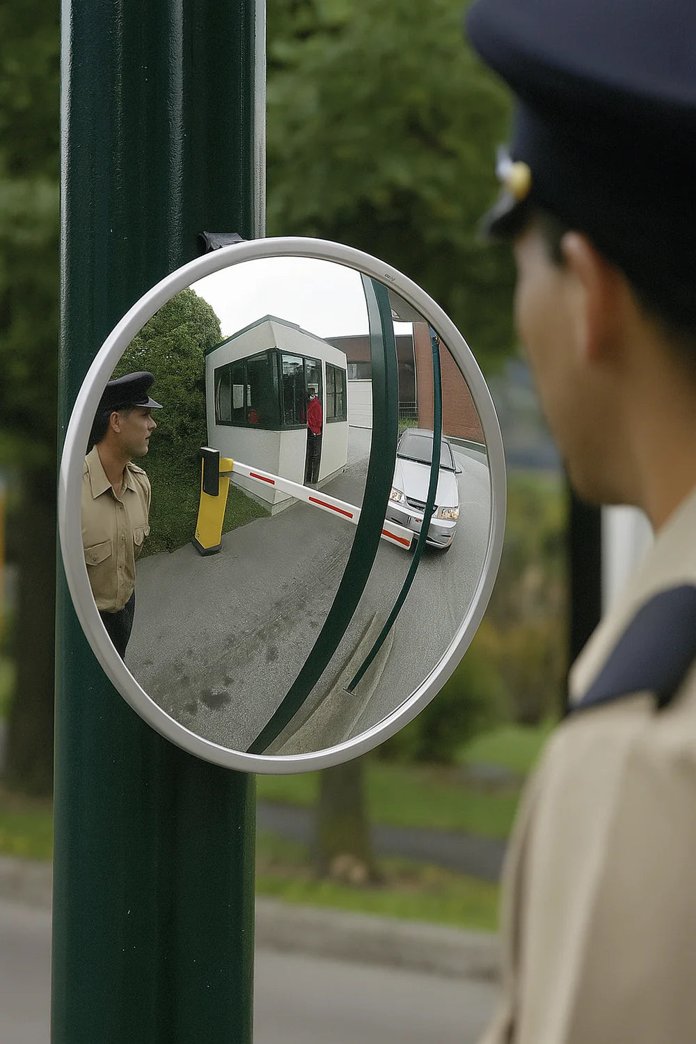 All-Weather SPION Convex Security Mirror – Indoor & Covered Outdoor Use