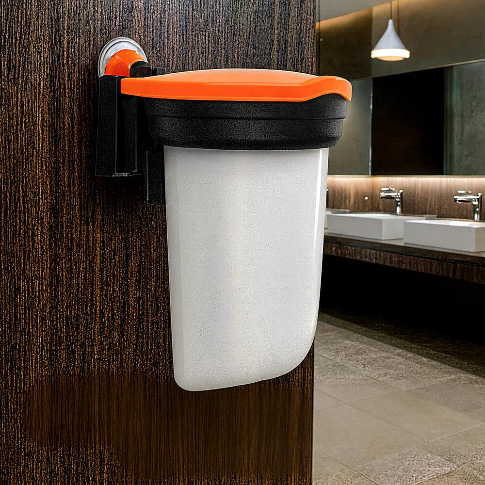 Suction Pad Bracket – Secure Mount for Recycle Bins & Safety Dispensers (Glass & High-Gloss Surfaces)