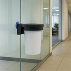 Suction Pad Bracket – Secure Mount for Recycle Bins & Safety Dispensers (Glass & High-Gloss Surfaces)
