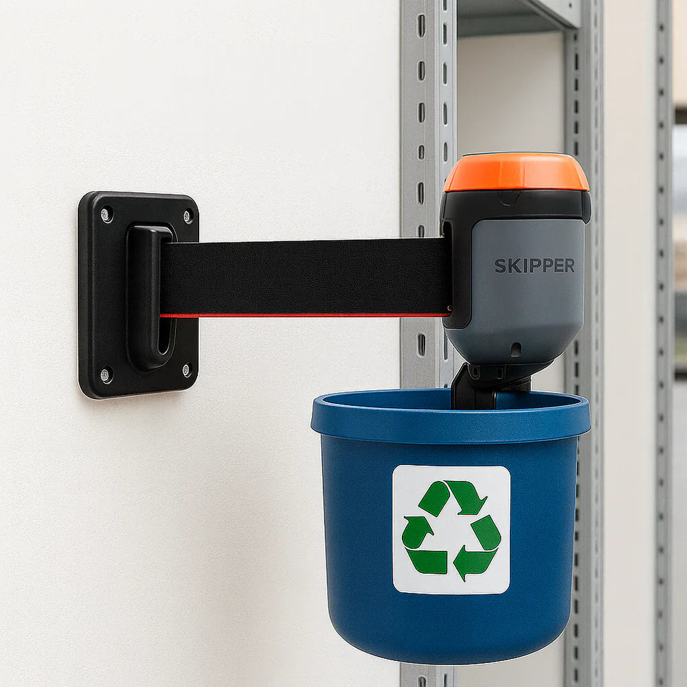 Wall & Magnetic Receiver Clips – Secure Endpoints for Retractable Barriers and Safety Accessories