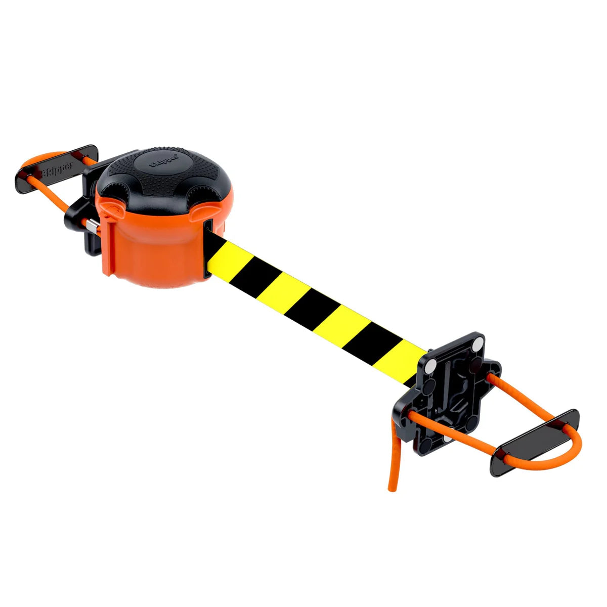 XS 9m Retractable Cord Strap Barrier Kit – Wall-Mounted with Magnetic & Wrap-Around Fixings