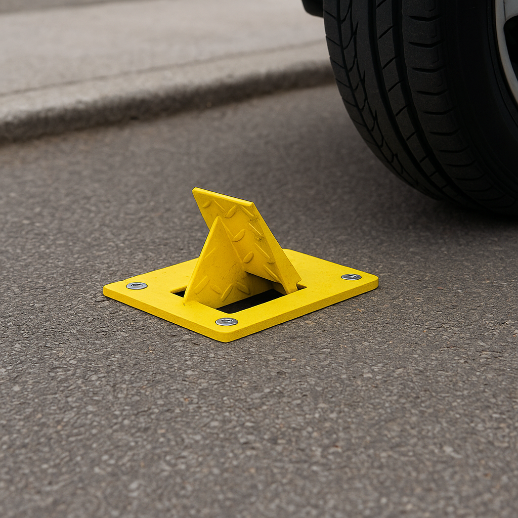 Concrete-In One Way Flow Plate | Directional Traffic Control for Roads & Car Parks