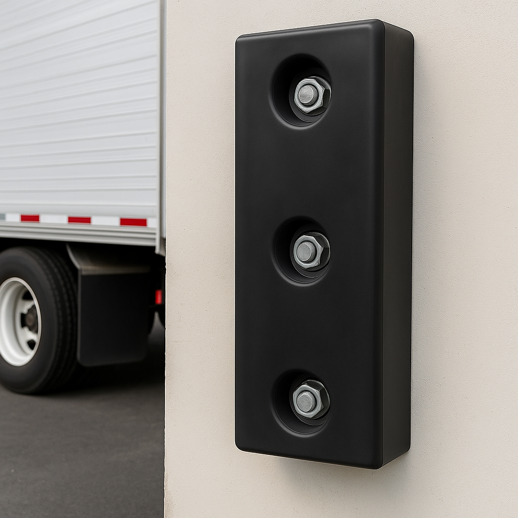 Heavy-Duty 750 mm Rubber Dock Bumper – Superior Impact Protection for Commercial Vehicles