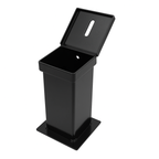 Premium Ground Base with Hinged Lid for Removable Security Posts & Bollards – Durable, Safe & Trip-Free