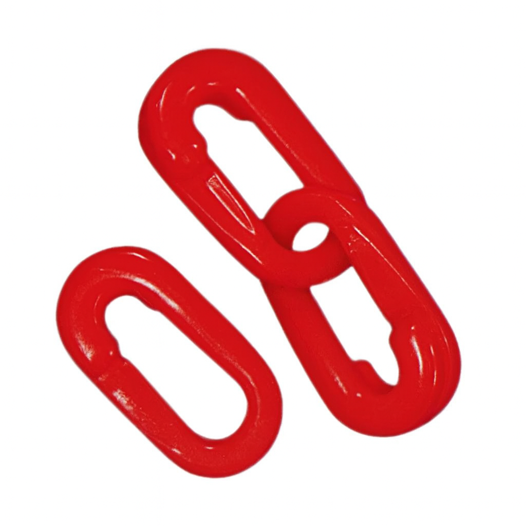 Barrier Chain Links & S-Hooks – Heavy-Duty Plastic Connectors (Pack of 10)