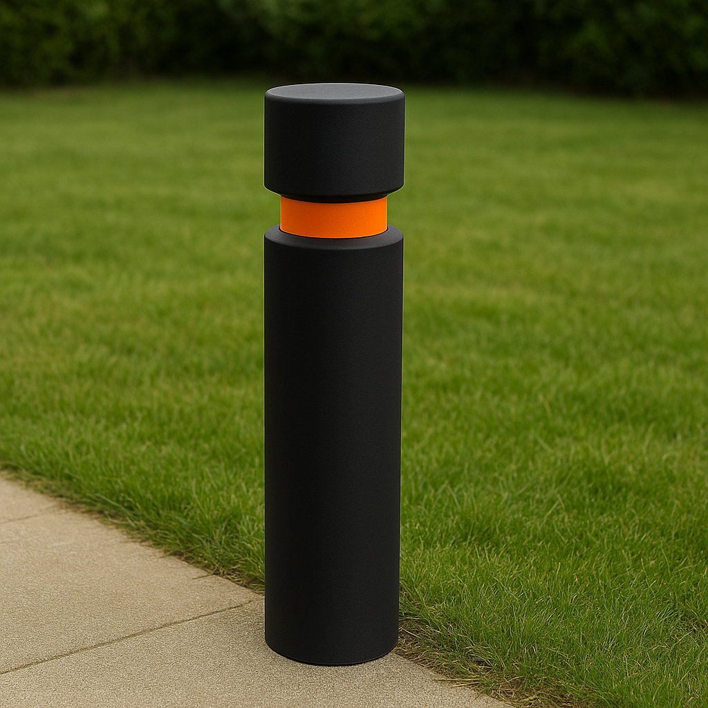 Heavy-Duty Galvanised Steel Core Fixed Bollard – Anti-Ram Security Post for Site Protection & Access Control