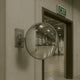 Heavy-Duty Vertical Half-Dome Safety Mirror – 180° Industrial & Warehouse Visibility (Wall-Mounted, 16kg)