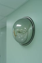 Industrial Hemispherical Mirror – 360° Safety Monitoring for Indoor Spaces