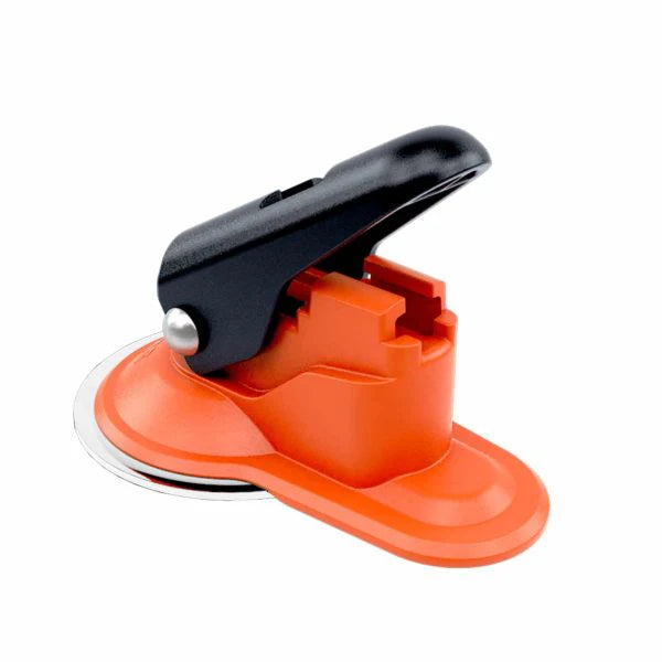 Suction Pad Holder & Receiver – Secure Mount for Barrier Units, Recycle Bins & Safety Dispensers (Glass & Gloss Surfaces)