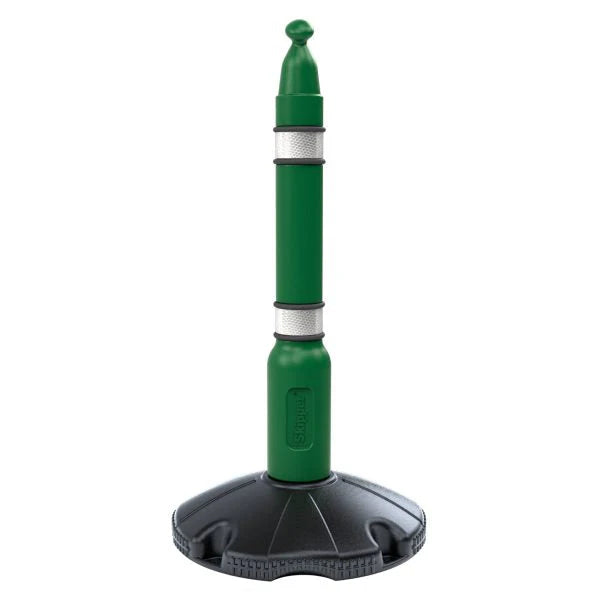 Retractable Barrier Post & Base System – Heavy-Duty 9m Tape for Crowd Control, Events, Construction & Public Safety