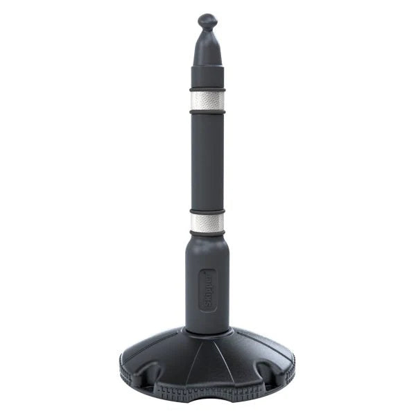 Retractable Barrier Post & Base System – Heavy-Duty 9m Tape for Crowd Control, Events, Construction & Public Safety