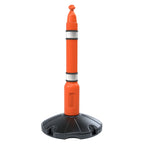 Retractable Barrier Post & Base System – Heavy-Duty 9m Tape for Crowd Control, Events, Construction & Public Safety