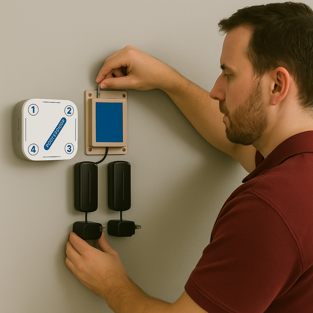 Protect-800 Long-Range Wireless Photocell Alert Kit – 800 m Range with Indoor Chime