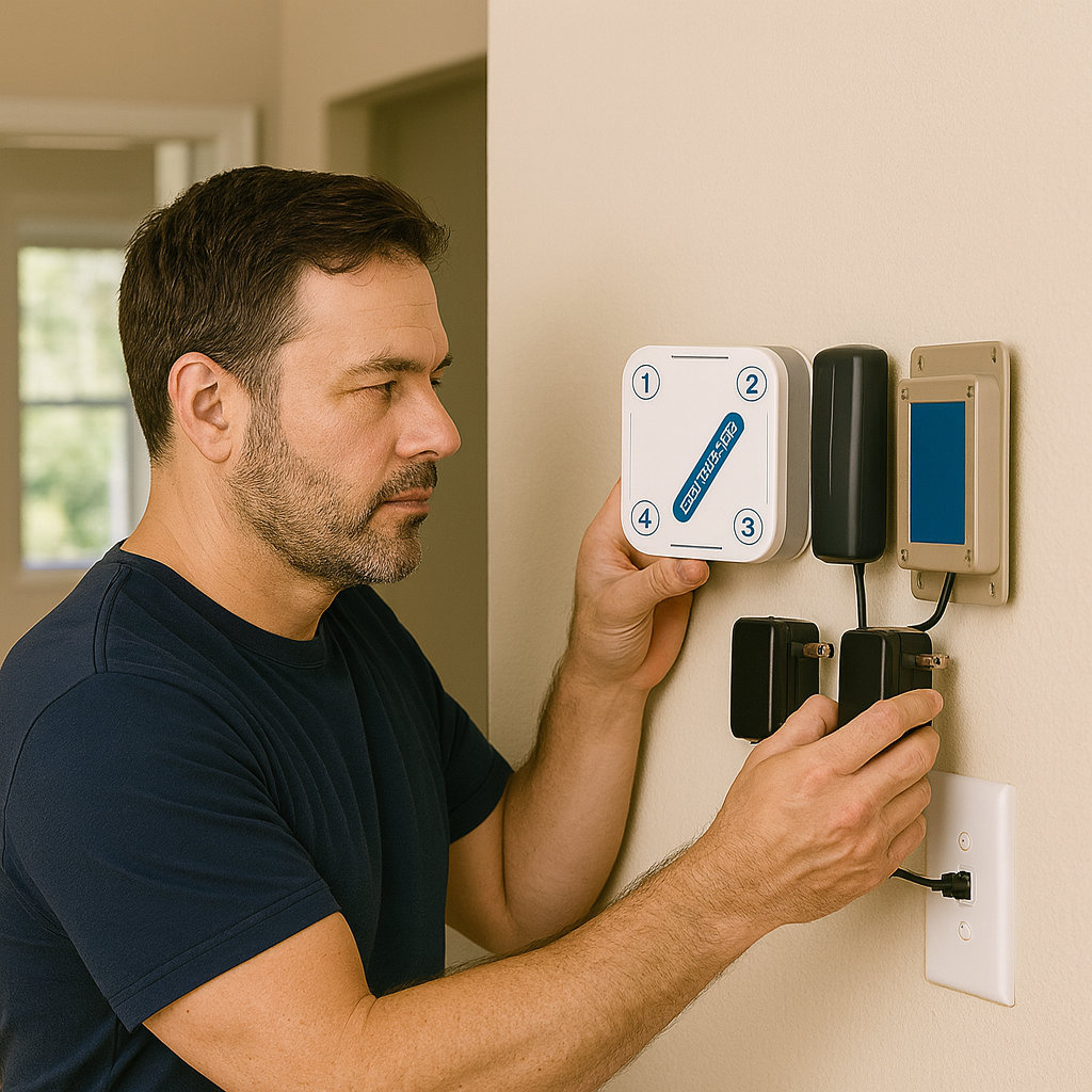 Protect-800 Long-Range Wireless Photocell Alert Kit – 800 m Range with Indoor Chime