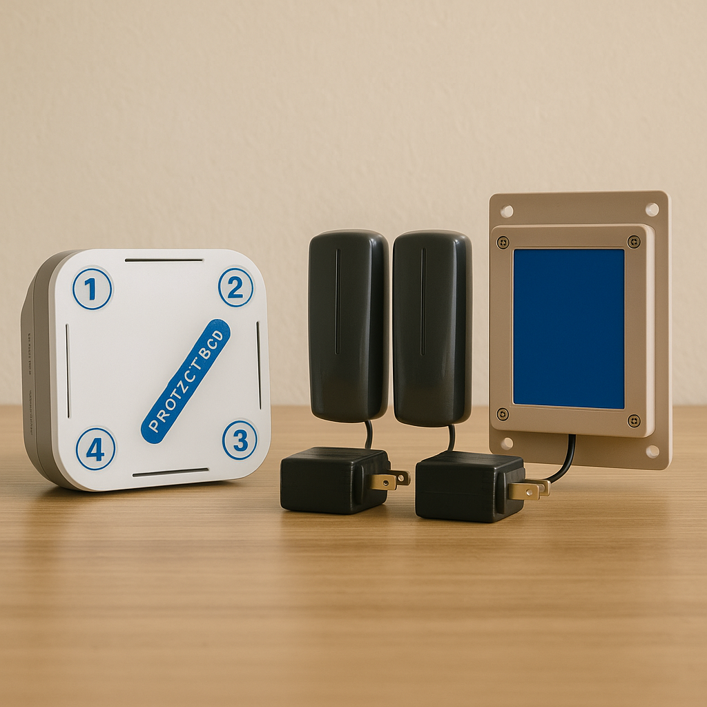 Protect-800 Long-Range Wireless Photocell Alert Kit – 800 m Range with Indoor Chime