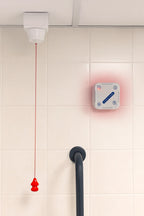 Protect 800 Long-Range Wireless Disabled Toilet Alert System – 800m Range, Pull-Cord & Receiver Kit
