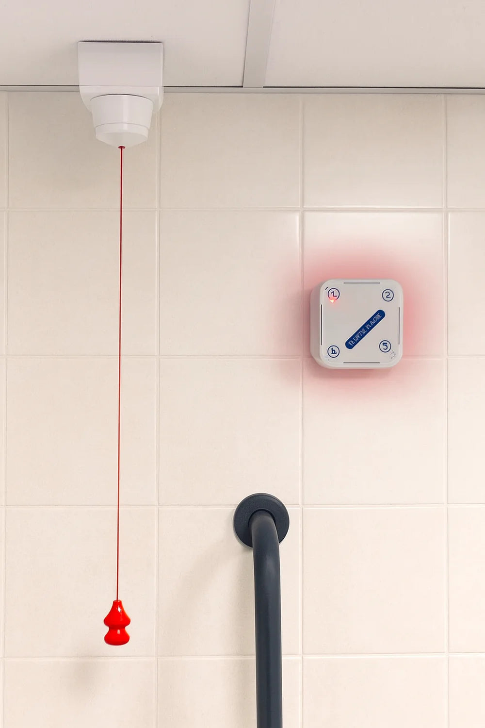 Protect 800 Long-Range Wireless Disabled Toilet Alert System – 800m Range, Pull-Cord & Receiver Kit