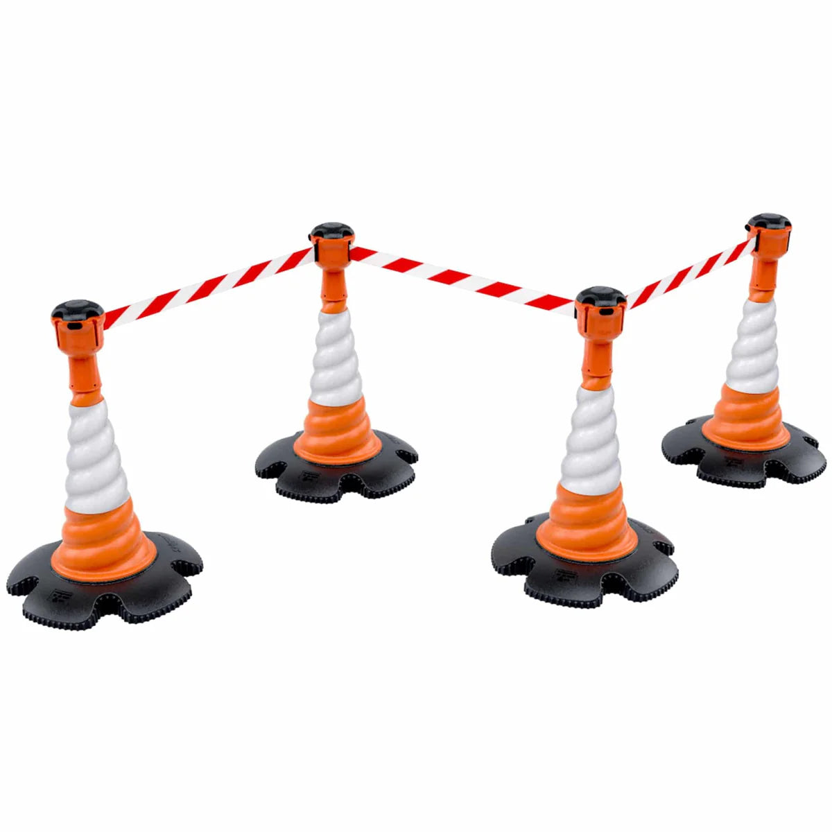 Heavy-Duty Road Cone – 750mm – Wind-Deflecting Design with High-Visibility Reflective Sleeve for Traffic, Events & Safety Zones