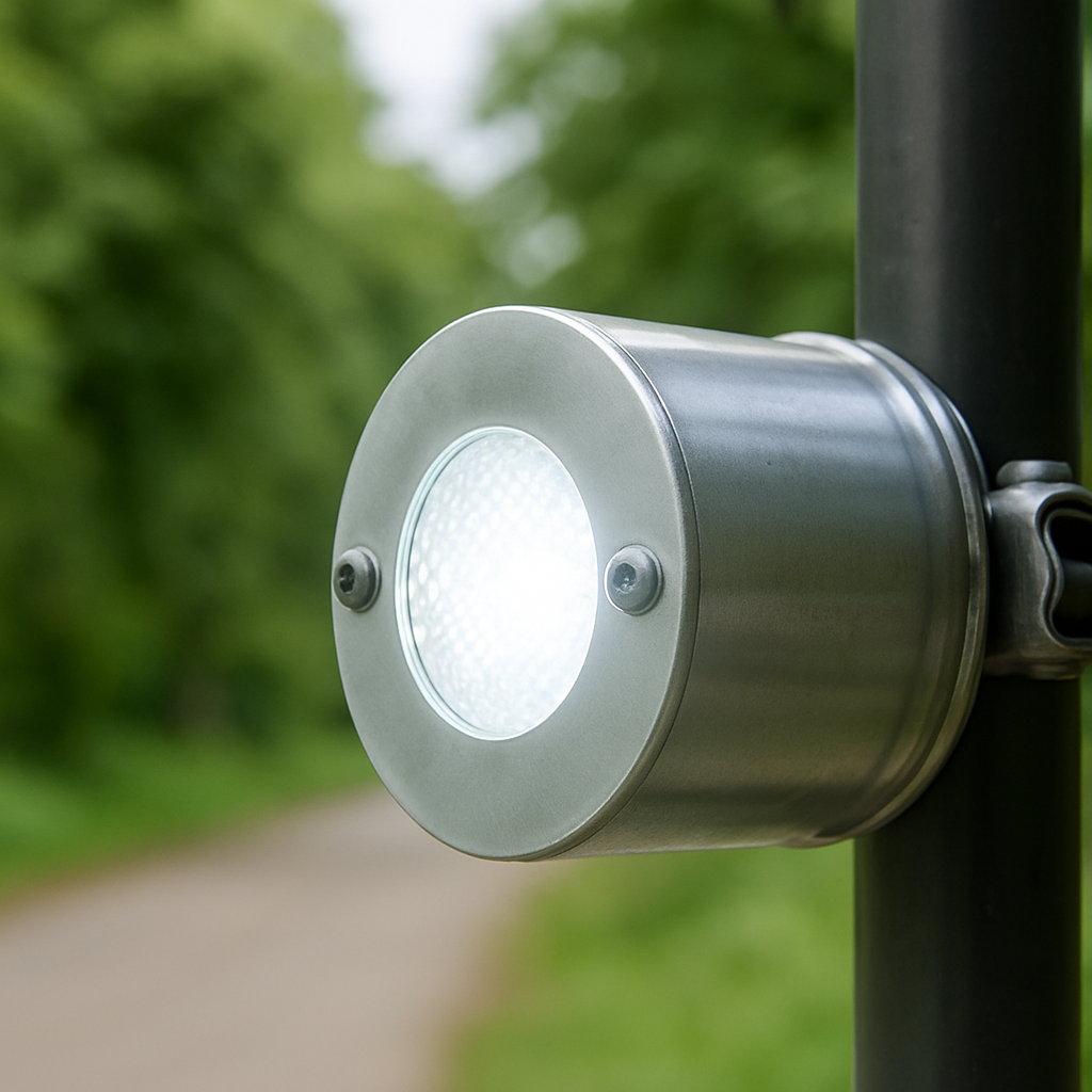 Heavy-Duty Battery-Powered Skip Light – High-Visibility Safety for Skips & Roadworks
