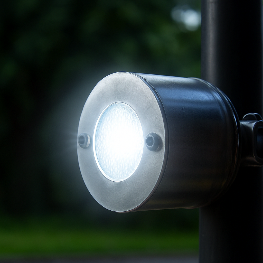 Battery Powered Fence Light – Ultra-Bright, Secure & Automatic Dusk-to-Dawn Operation