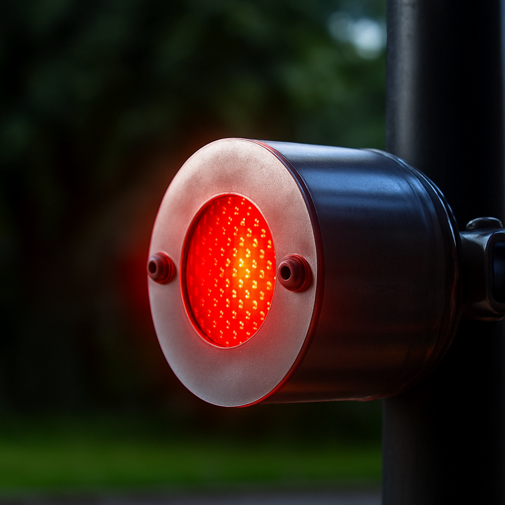 Battery Powered Fence Light – Ultra-Bright, Secure & Automatic Dusk-to-Dawn Operation
