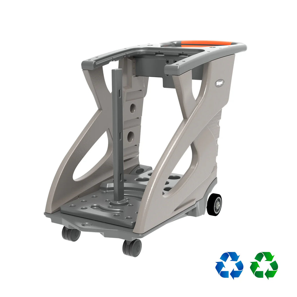 Orange Unicart – Modular Safety Barrier & Transport Trolley