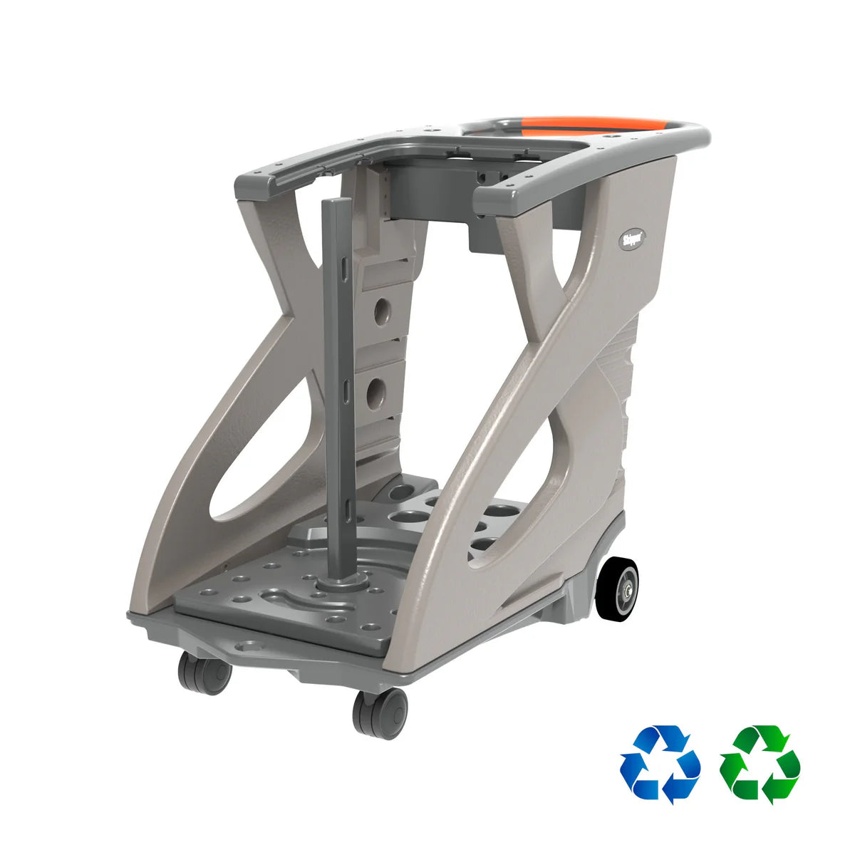 Orange Unicart – Modular Safety Barrier & Transport Trolley