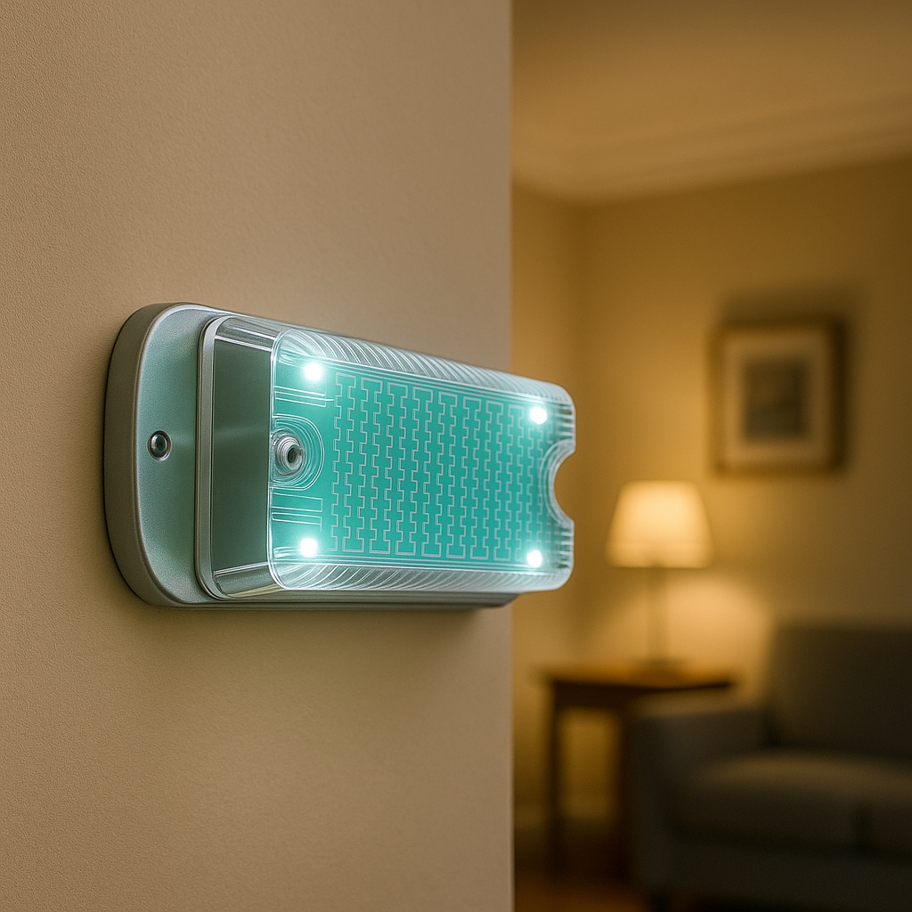 Battery-Powered Walkway Safety Light – High-Intensity LED with Dusk-to-Dawn Sensor