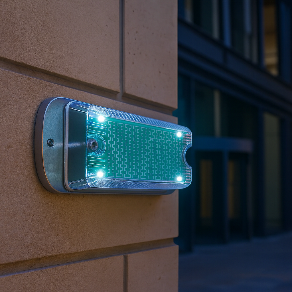 Battery-Powered Walkway Safety Light – High-Intensity LED with Dusk-to-Dawn Sensor