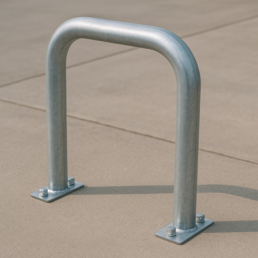 76mm BarriLift Removable Hoop Barrier with Key Lock – Heavy-Duty Galvanised or 304 Stainless Steel for Pedestrian & Vehicle Access Control