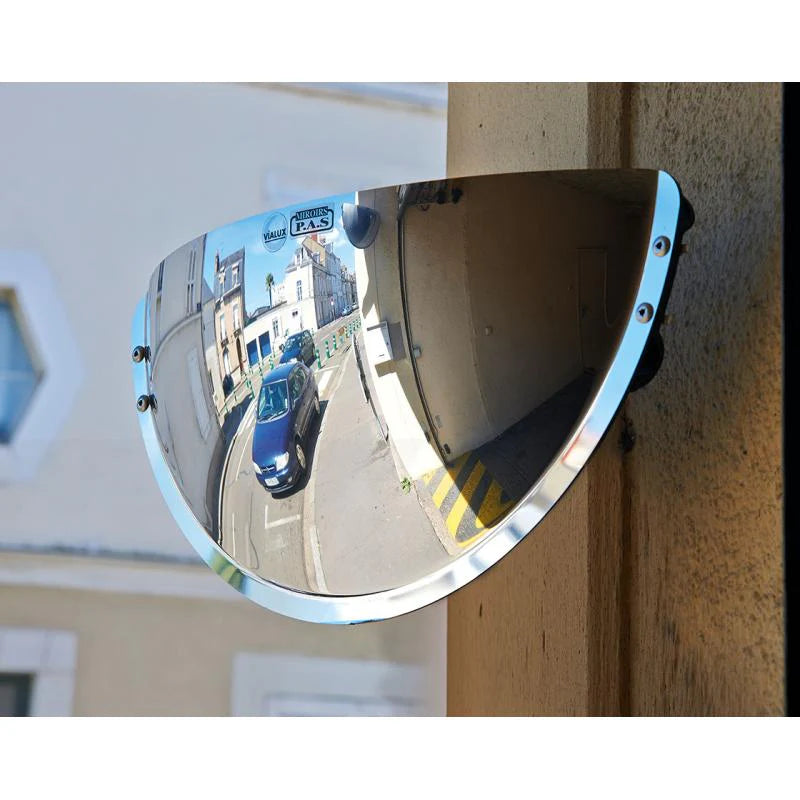 Wide-Angle Driveway Mirror – Enhanced Visibility & Safety