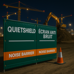 H8 Echo Acoustic Barrier – 3.5m × 2m | Extra-Wide, Lightweight & Fire-Resistant Noise Control Panel