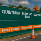 H8 Echo Acoustic Barrier – 3.5m × 2m | Extra-Wide, Lightweight & Fire-Resistant Noise Control Panel