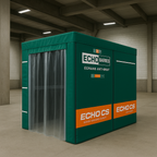 Echo Barrier CS Compact Cutting Station – Portable Acoustic Enclosure | 40dB Noise Reduction | Fire-Resistant