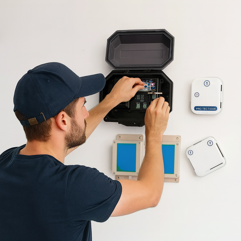 Protect-800 Twin Wireless Commercial Door Bell Kit