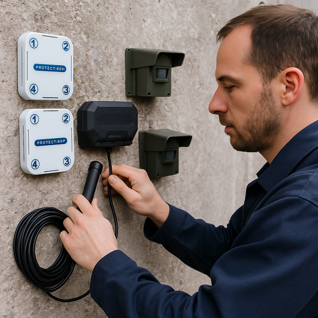 Protect-800 Twin Wireless Commercial Door Bell Kit