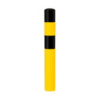 Black Bull Heavy-Duty Bollard Type S – Yellow & Black Steel Safety Post for Impact Protection