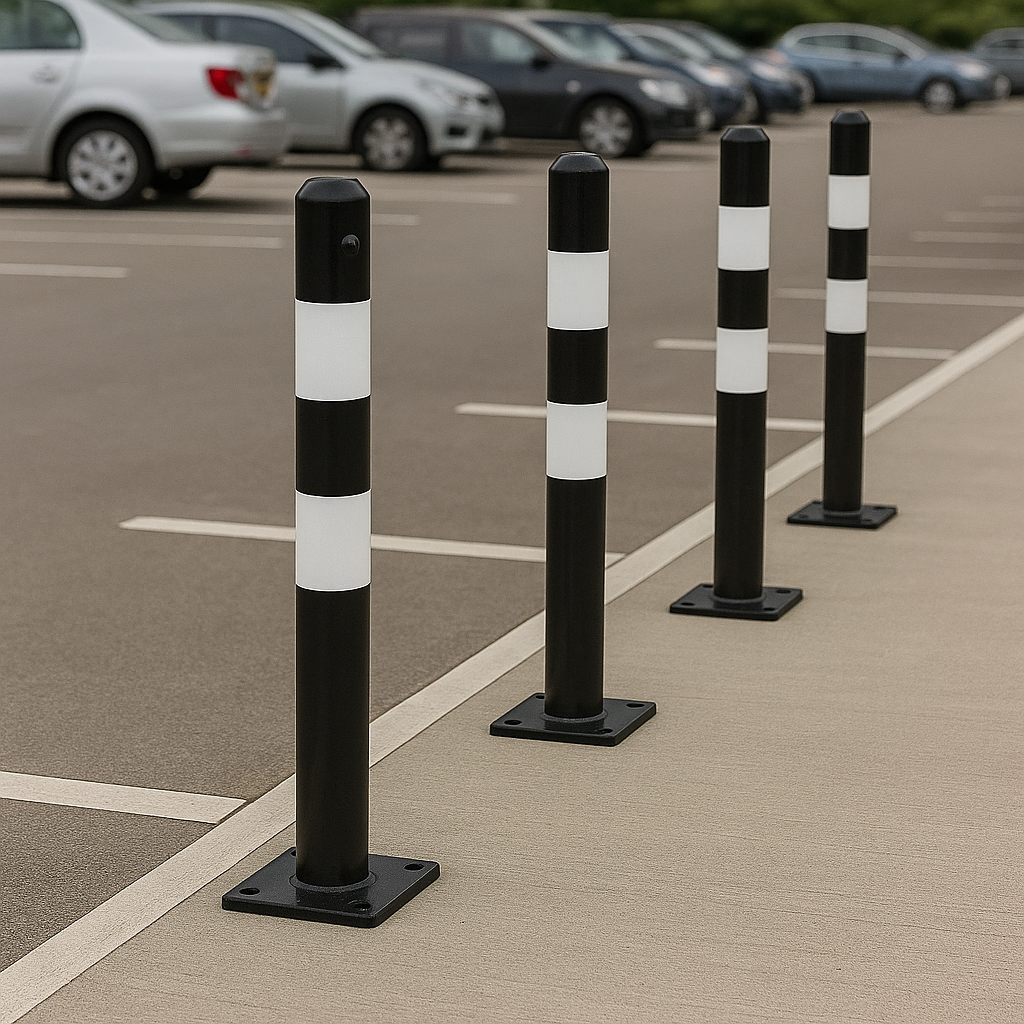 Heavy-Duty Impact-Resistant Flexible Bollard