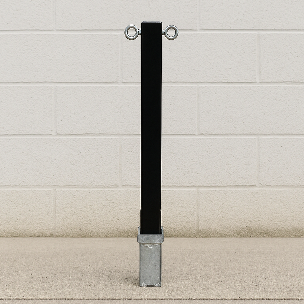 Removable Security Post Chain Kit – Black
