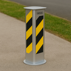 120mm Anti-Ram Telescopic Security Post – Heavy-Duty Retractable Bollard for Vehicle Protection & Access Control