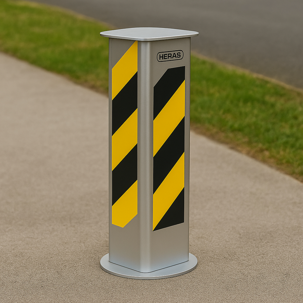 120mm Anti-Ram Telescopic Security Post – Heavy-Duty Retractable Bollard for Vehicle Protection & Access Control