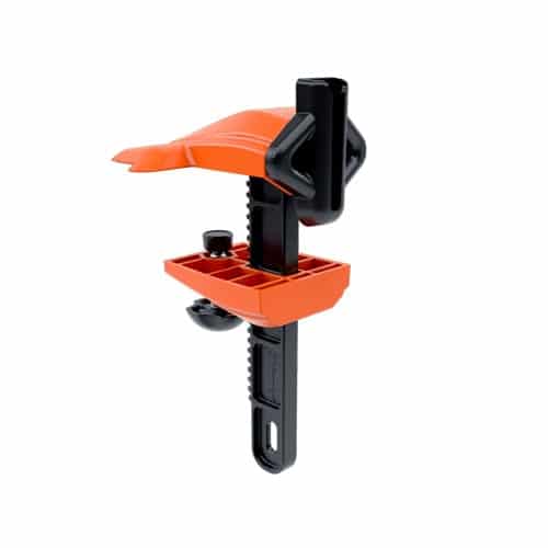 BarrierPlus Clamp Holder & Receiver – Secure Mount for XS Units & Tape Ends on Doors, Racking & Work Surfaces