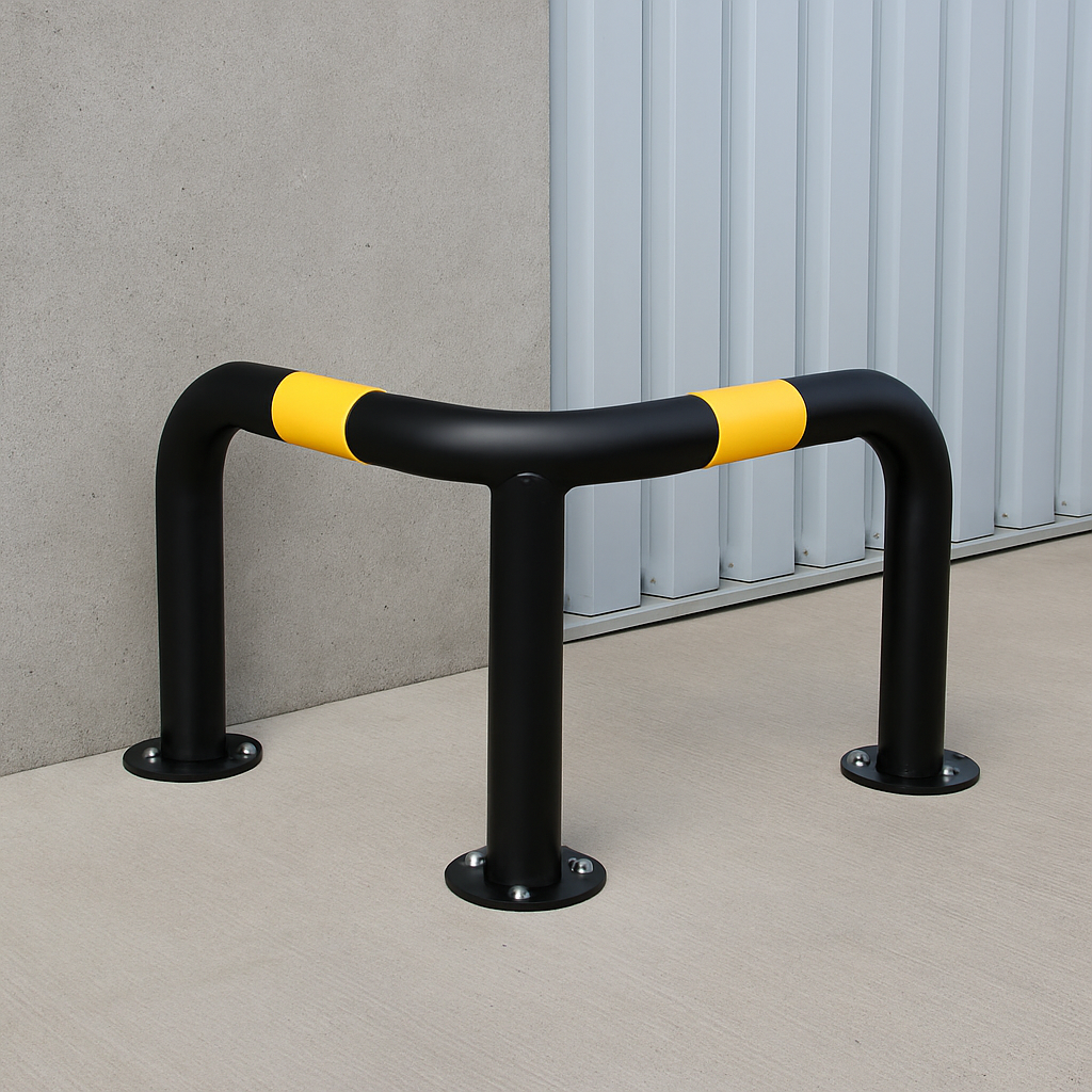 Barriguard Corner Protection Hoop | Heavy-Duty Impact Barrier for Warehouse & Vehicle Safety