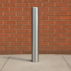 Premium Stainless Steel Round Bollard (48mm–204mm) – 1000mm Height | Fixed Access & Traffic Control Solution