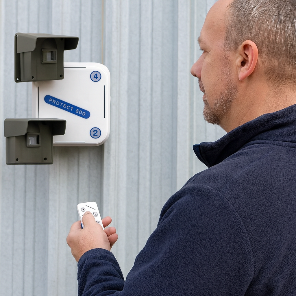 Protect 800 Wireless Driveway Alert System – Twin PIR & Receivers