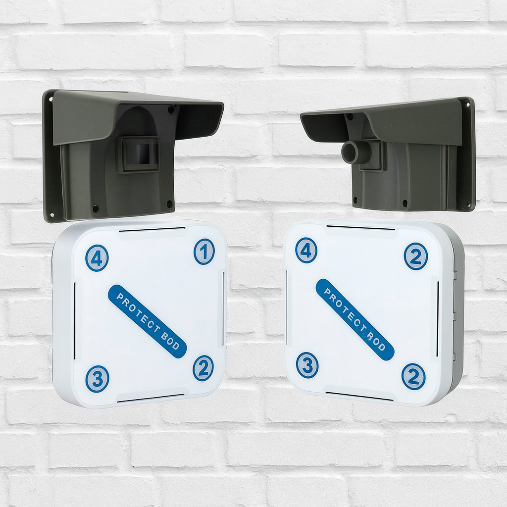 Protect 800 Wireless Driveway Alert System – Twin PIR & Receivers
