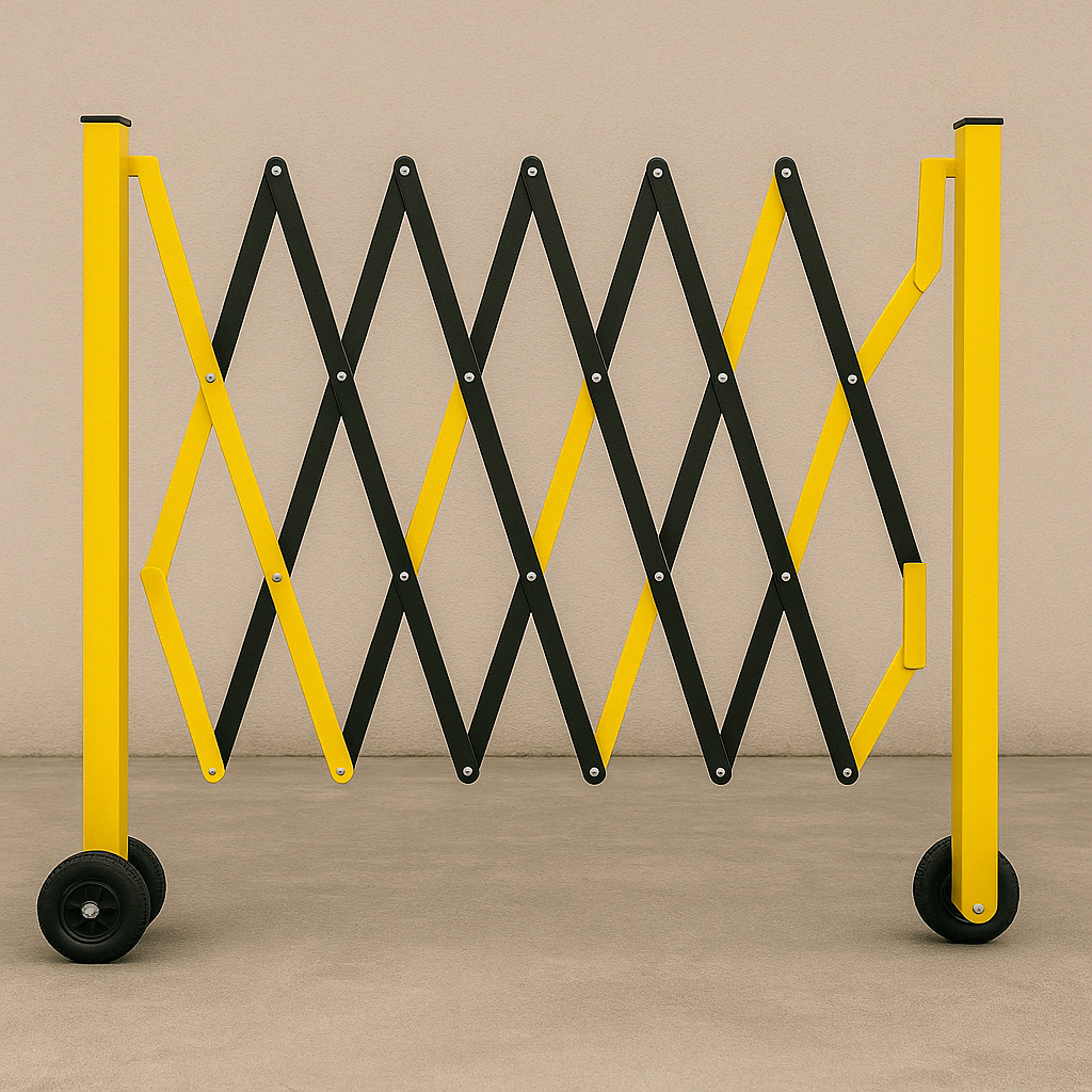 Terminal Expandable Safety Barrier – 3.4m Durable & Mobile