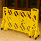 Instant Expandable Safety Barrier – Lightweight & Mobile