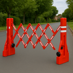Extending PVC Safety Barrier – Lightweight, Stable & Quick to Deploy