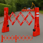 Extending PVC Safety Barrier – Lightweight, Stable & Quick to Deploy